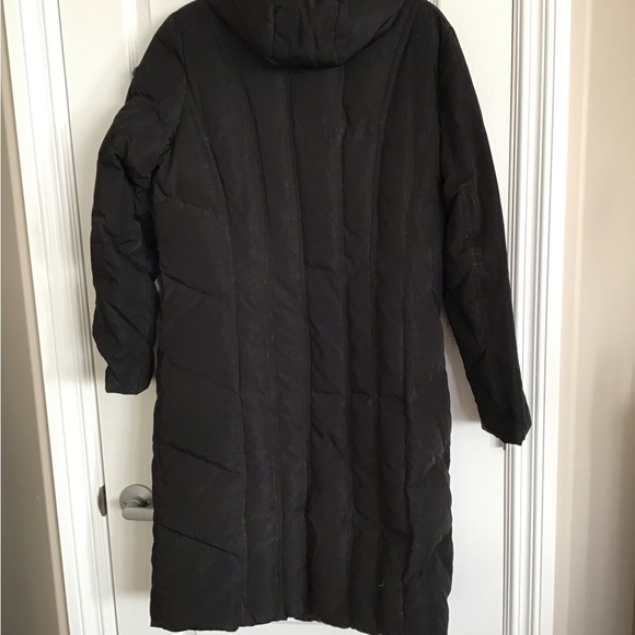Womens Calvin Klein Full length Quilted Down Coat - Picture 2 of 5